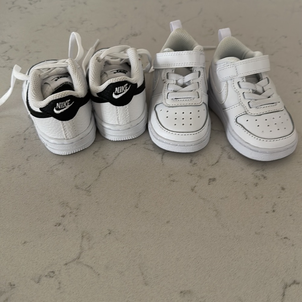 COPY - Two brand new pairs of Nikes toddler 4c